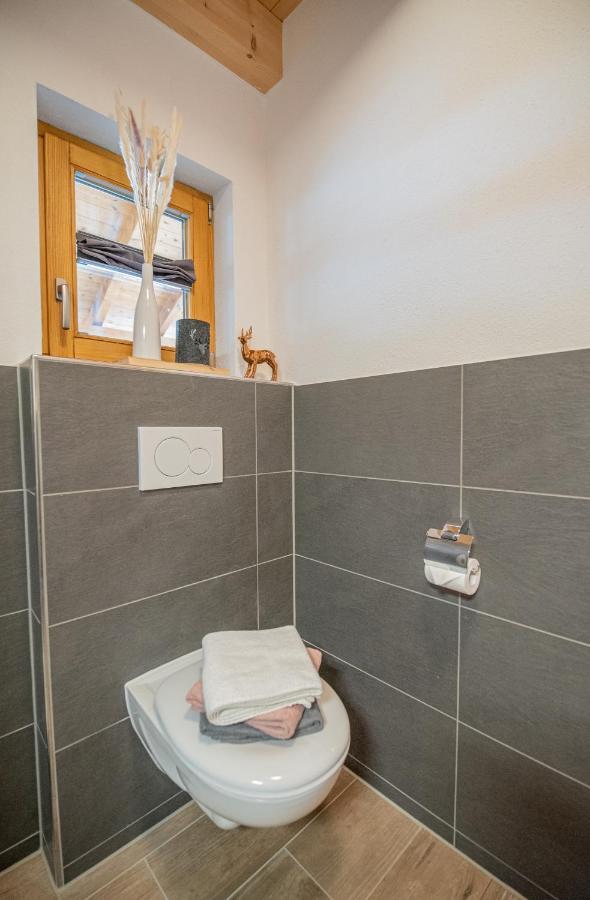 Hirsch Chalet #Sauna Lechbruck Kültér fotó